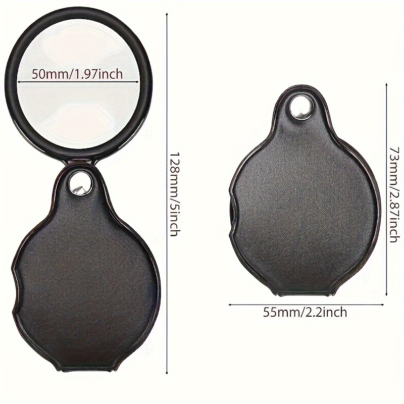Portable Mini Folding Magnifie - Leatherwork Hobby ulasan dan harga