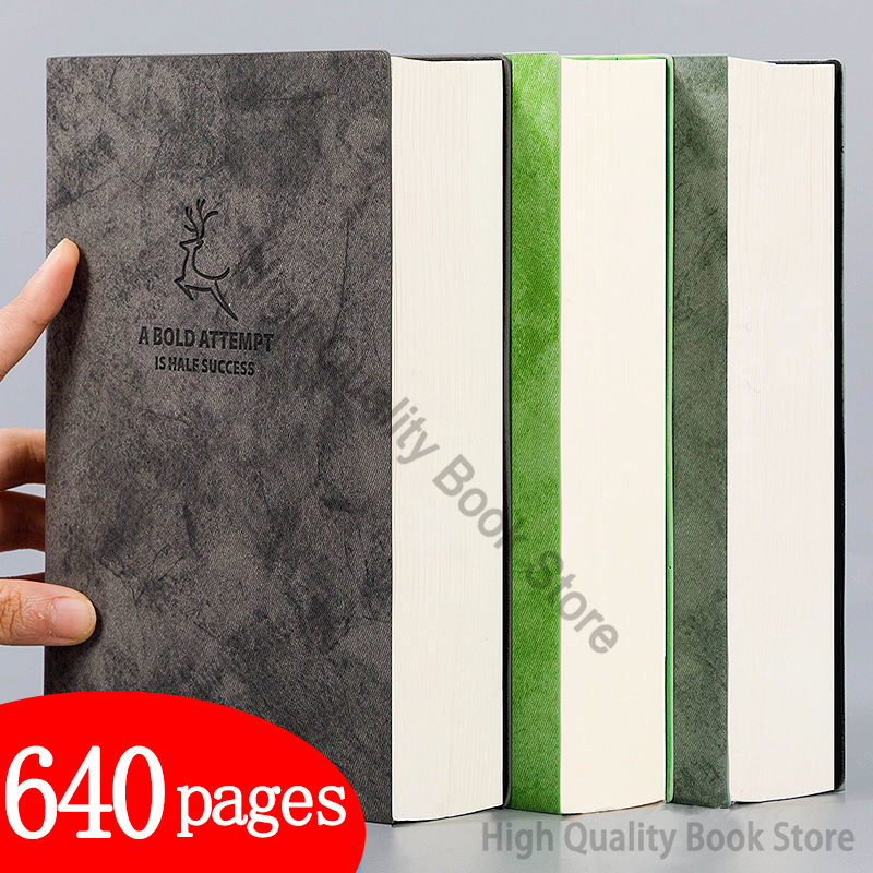 Super Thick Blank Book,80gsm,3 - Leatherwork Books ulasan dan harga