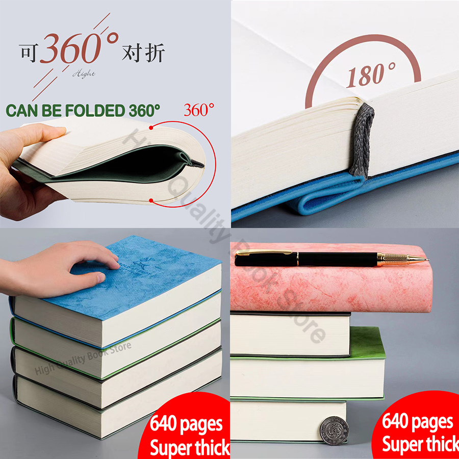 Super Thick Blank Book,80gsm,3 - Leatherwork Books ulasan dan harga