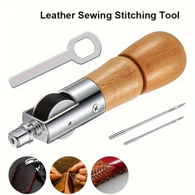 1 Set Leather Sewing Stitching - Leatherwork Tool Kit ulasan dan harga