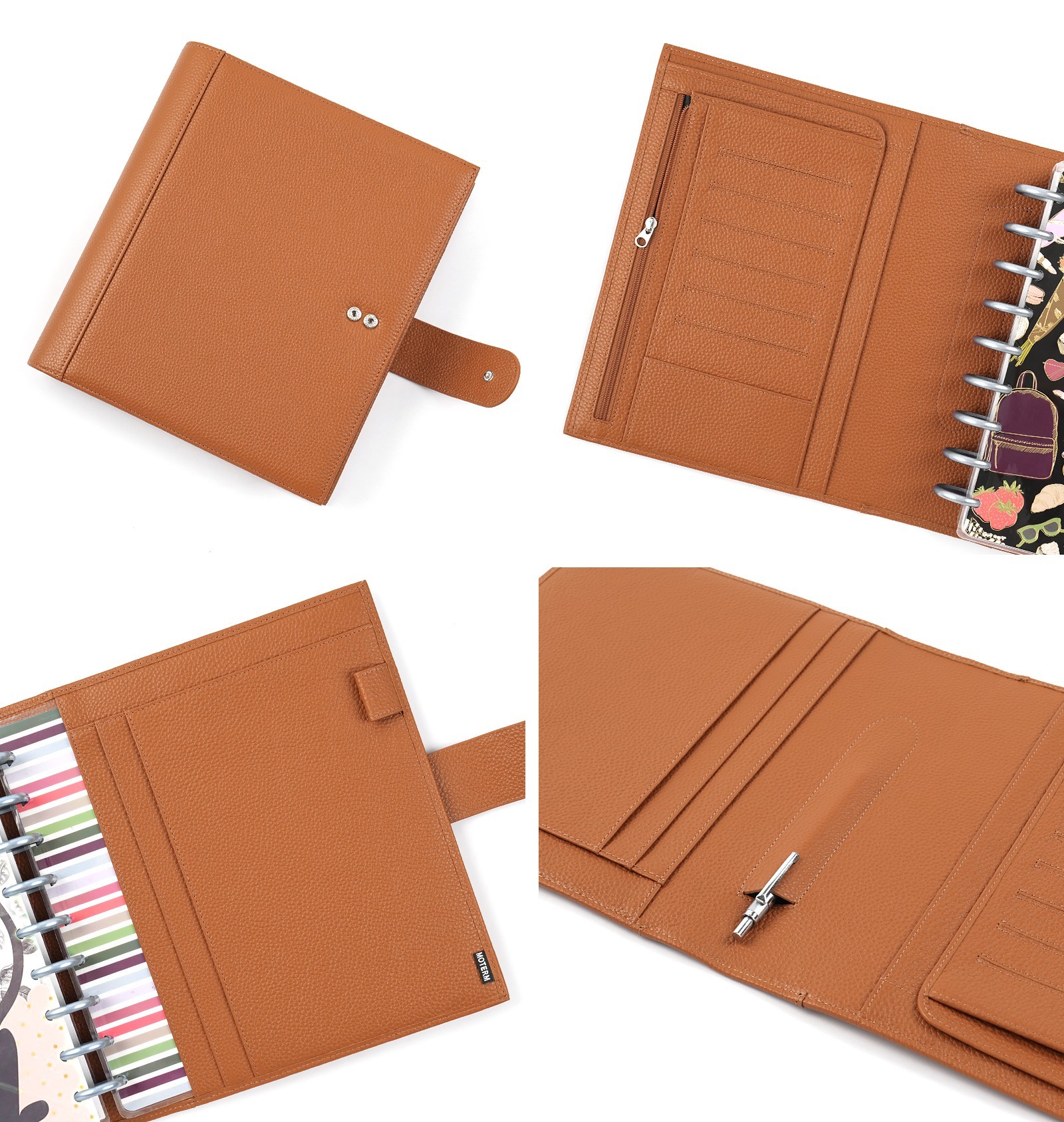 Moterm Genuine Leather Discbou - Leather Work Notebook ulasan dan harga