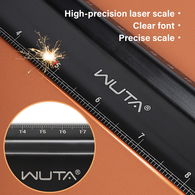 WUTA Leather Cutting Ruler Saf - Leatherwork Accessories ulasan dan harga
