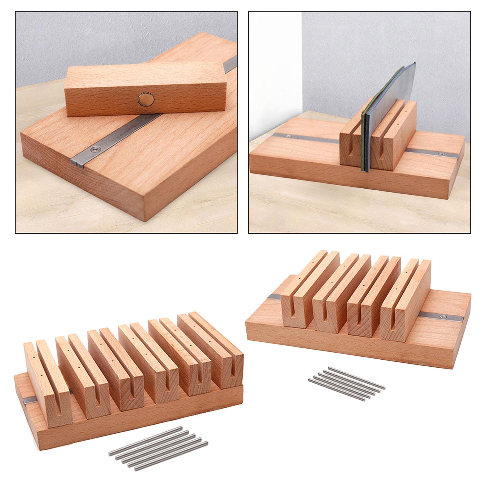 Compact Wooden Side Oil Drying - Leatherwork Hobby ulasan dan harga