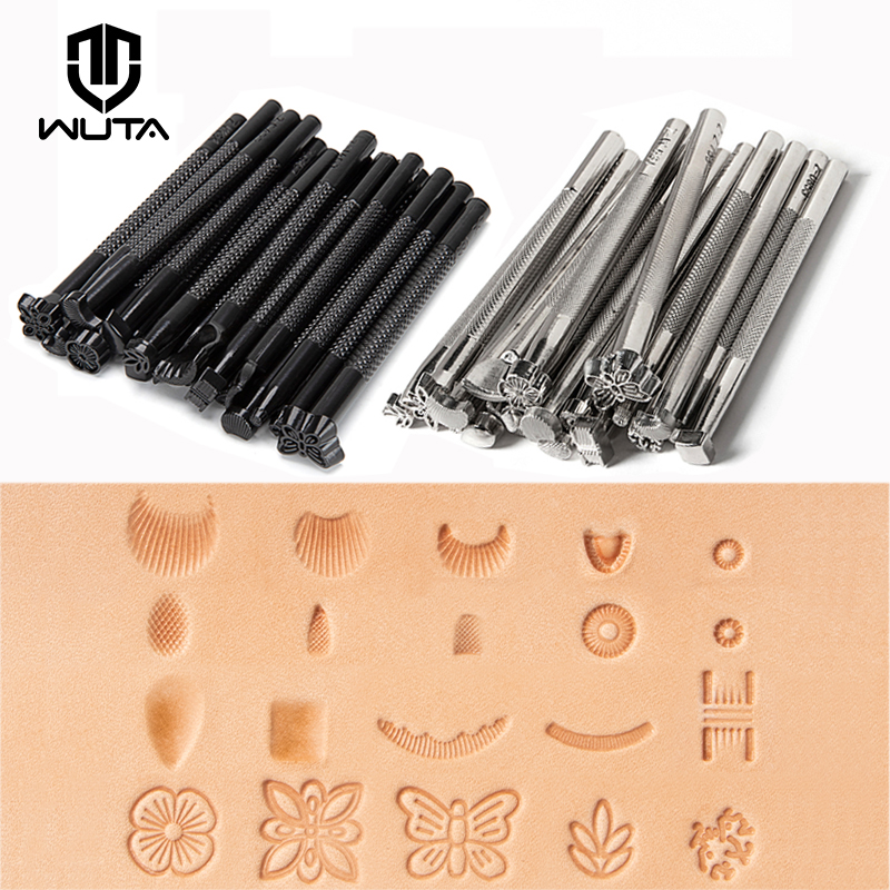 WUTA Leather Stamping Tools Sk - Leatherwork Tool Kit ulasan dan harga