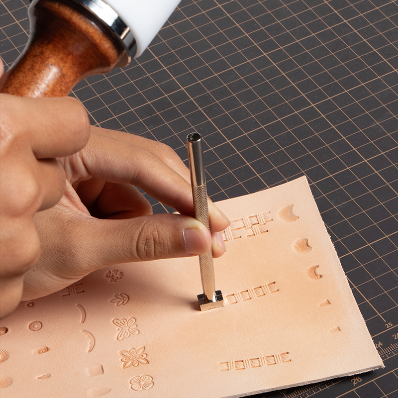 WUTA Leather Stamping Tools Sk - Leatherwork Tool Kit ulasan dan harga