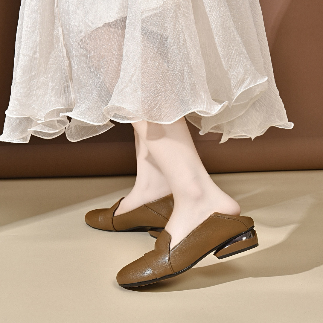 Women's shoes 2026 autumn low  - Leather Works ulasan dan harga